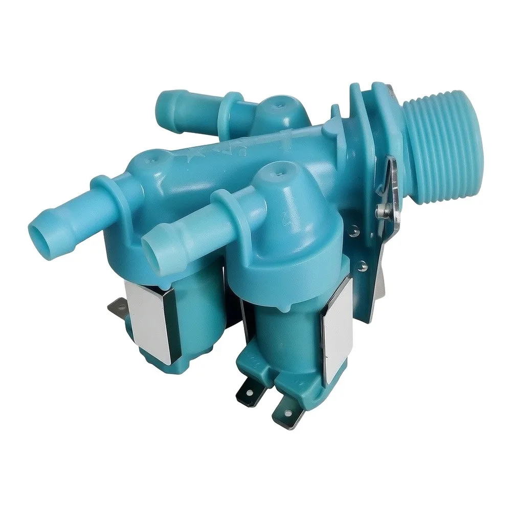 For Washing Machine Repair Washing Machine Inlet Valve 3-way Magnetic Valve Washing Machine Valve Replacement Valve