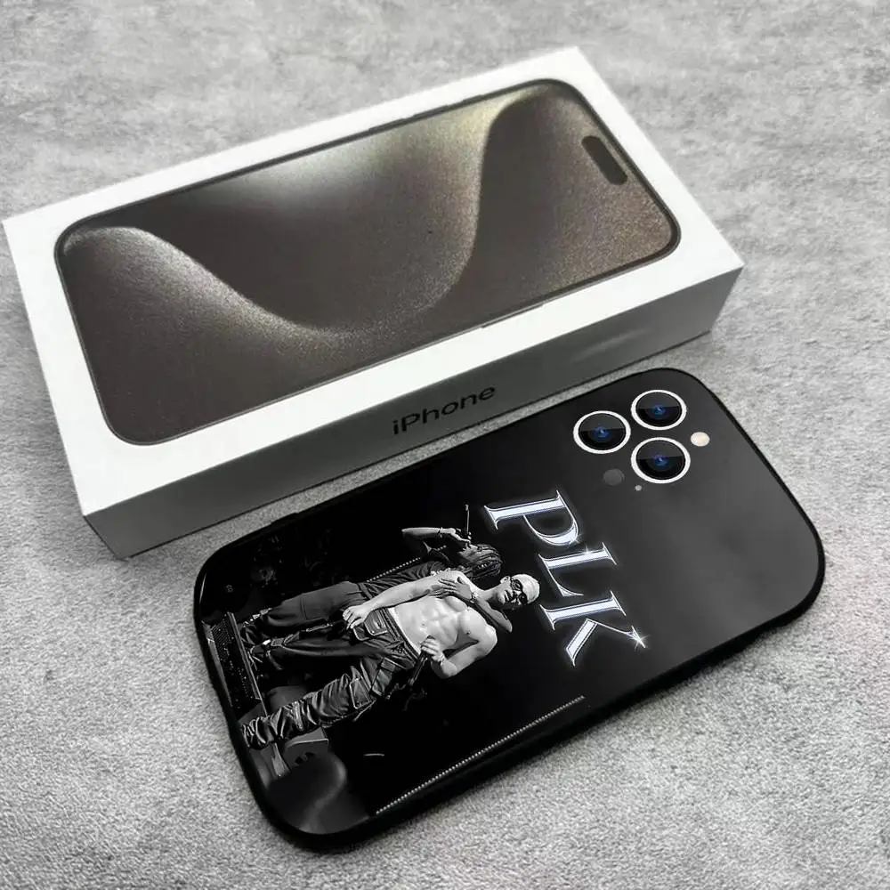 حافظة هاتف PLK French Rapper Mathieu لهاتف iPhone 17,16,15,14,13,12,Pro,Max,Plus,E,SE4,Air,Mini Black Soft Box