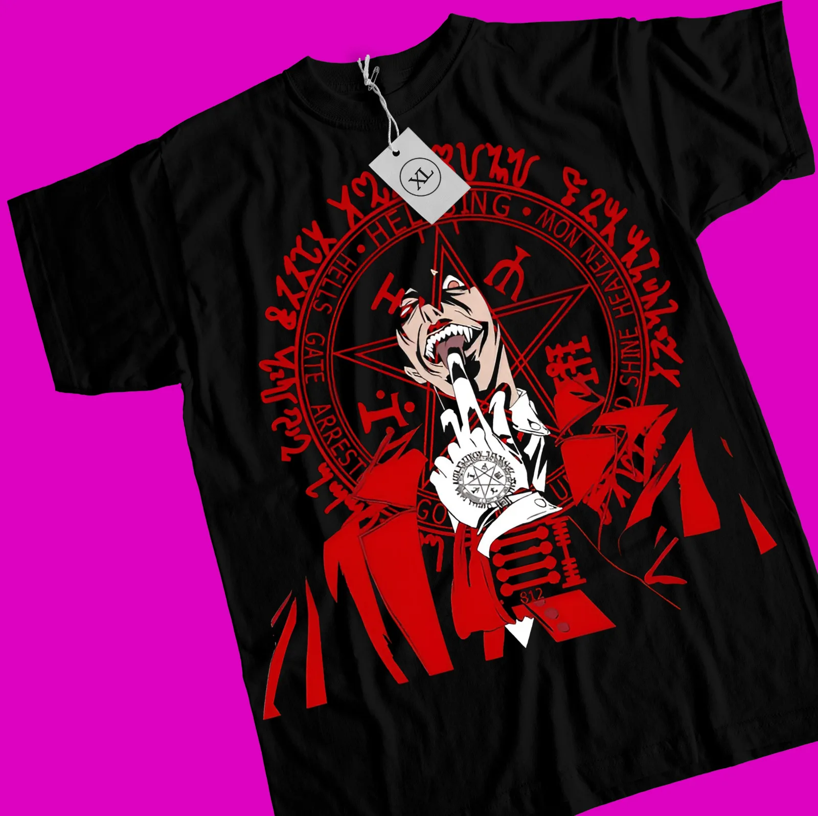 Ultimate Vampire new Unisex t-Shirt,Anime Hellsing Shirt,graphic tee All Size