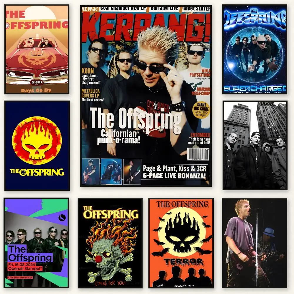 Punk rock band The Offspring Poster Peel And Stick Indoor Bedroom Wall Decor Aesthetic Gift