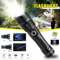 High Power XHP70 Led Flashlight USB-C Rechargeable Torch Zoomable Hand Lantern Waterproof Lamp for Outdoor Camping Emergency Use
