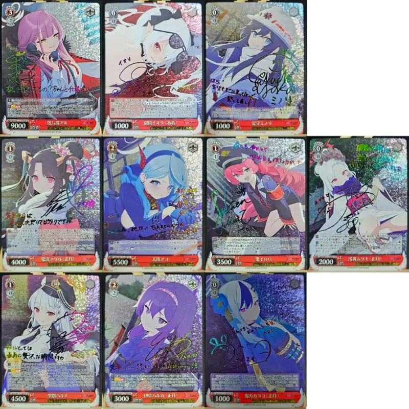 Anime Goddess Story DIY ACG Weiss Schwarz Refraction Collectible Card Chiori Mikami Sawako Kitami Toys for boys Birthday Present