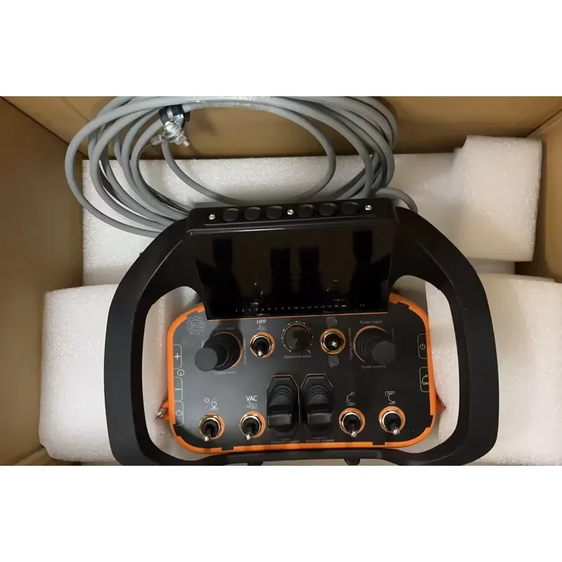 Heavy Wireless Joystick Remote Controller, Industrial Radio Control for Drilling Rig, Rock Drill, Mining Machinery