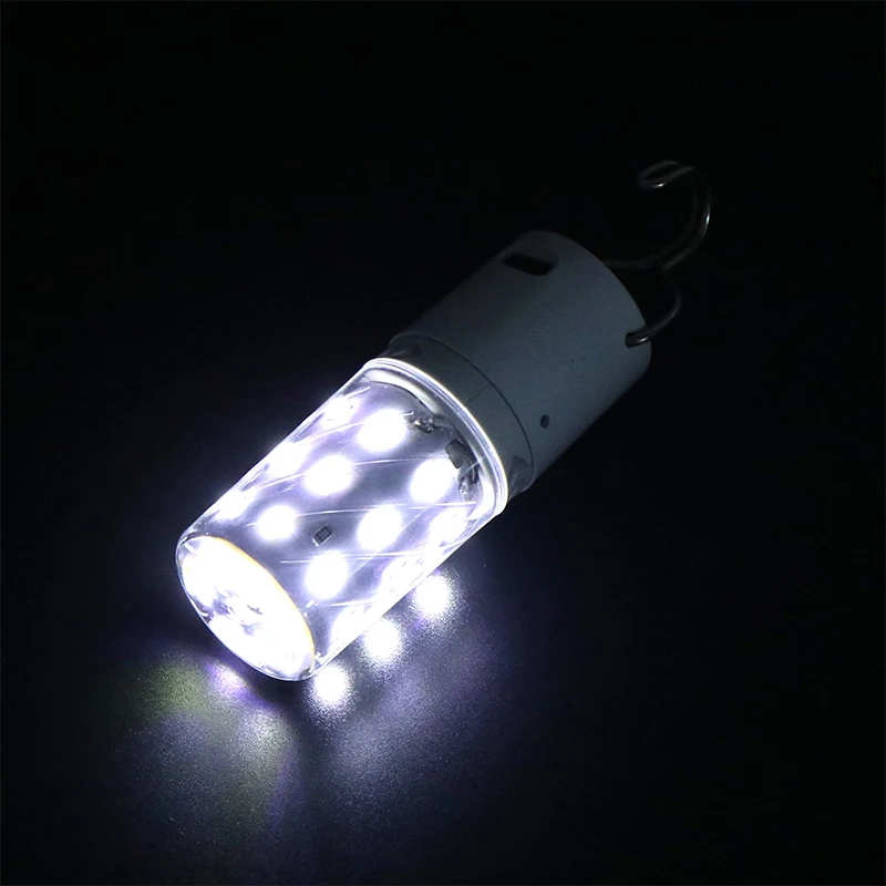 Portable Rainproof Outdoor Lights Ultra Bright USB Rechargeable Lamp LED Emergency Bulb With Hook Camping Emergency Night Lights