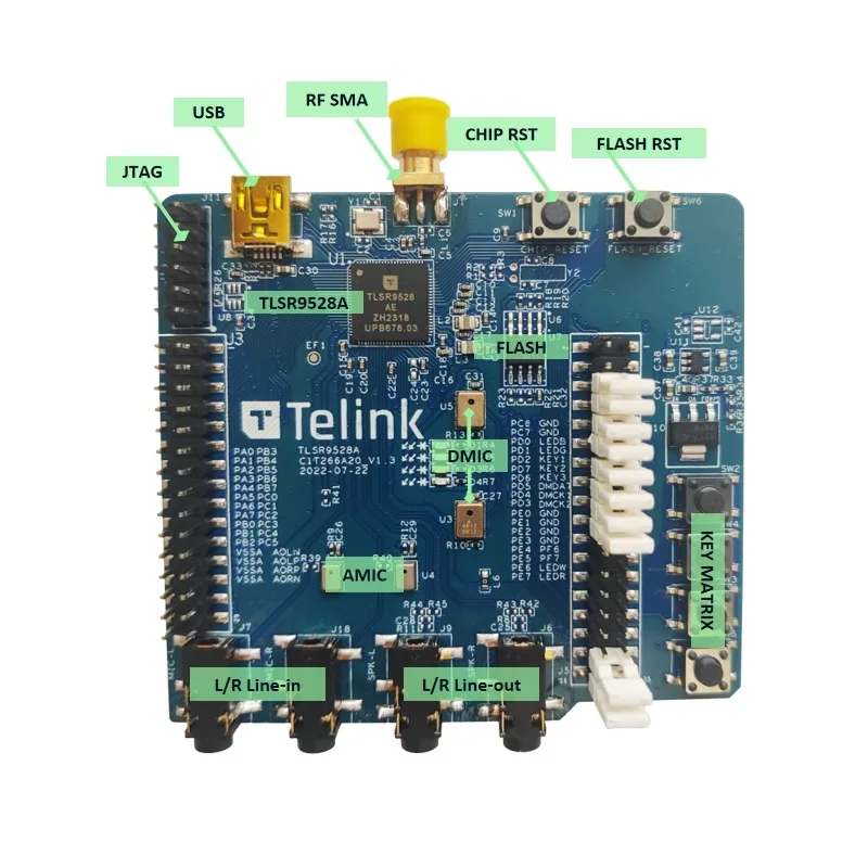 Telink B92 Development Board TLSR9528A Chip Evaluation Boards