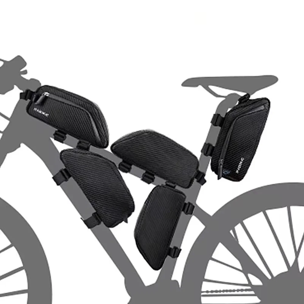 

Bike Front Bag Waterproof Bicycle Top Tube Bag MTB Cycling Saddle Bag Mountain Road Bike Storage Seat Tube Bag Accessorie