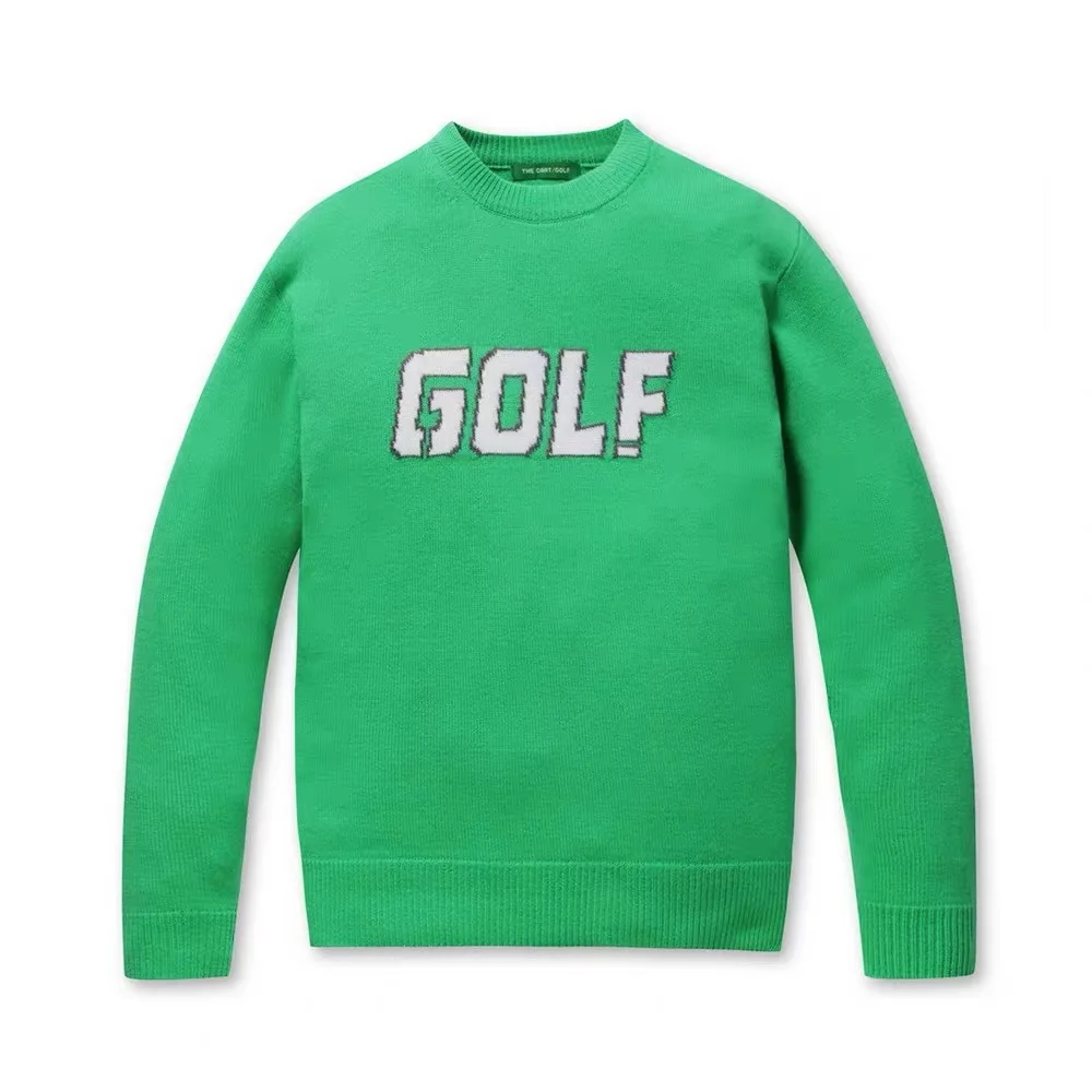 Men's autumn and winter warm golf pullover, new fashion man golf sweater, comfortable golf apparel, sportswear