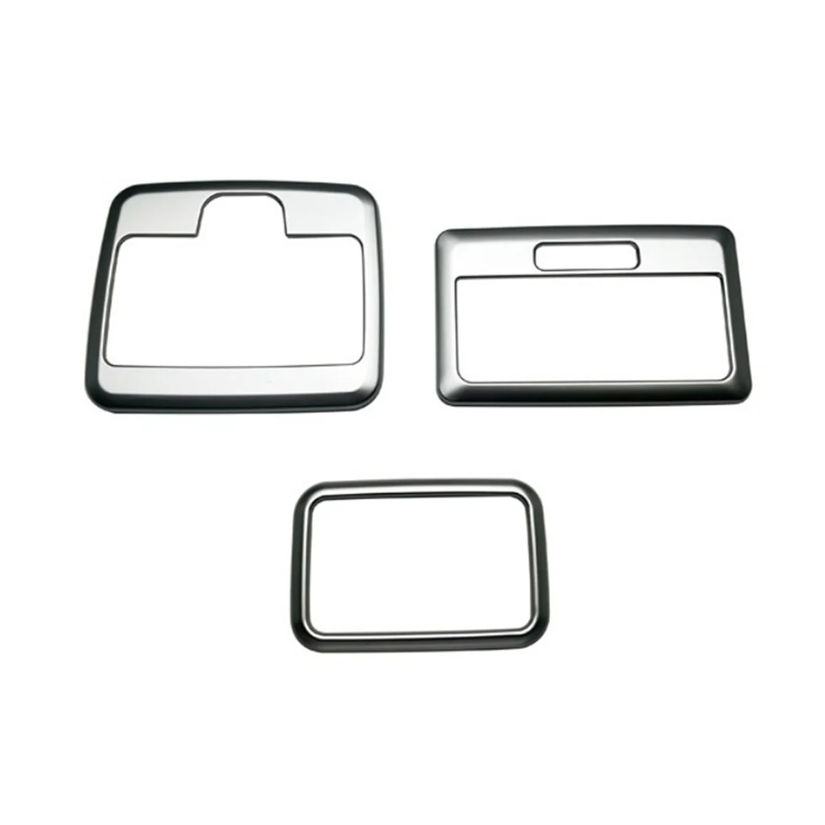 Front Rear Reading Lamp Cover Trim for Spacia/Spacia Custom MK54S MK94S 2024 Interior Accessories Silver