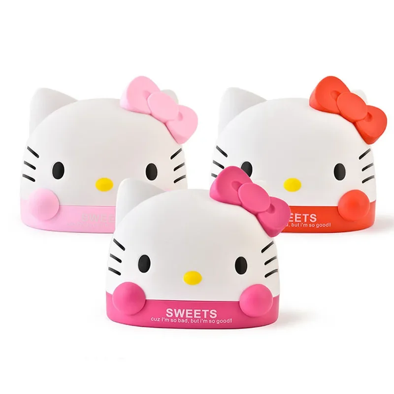 Sanrio Kawaii Hello Kitty Tissue Box Anime Cartoon Girl Creative Simple Household Dormitory Living Room Toilet Roll Paper Holder