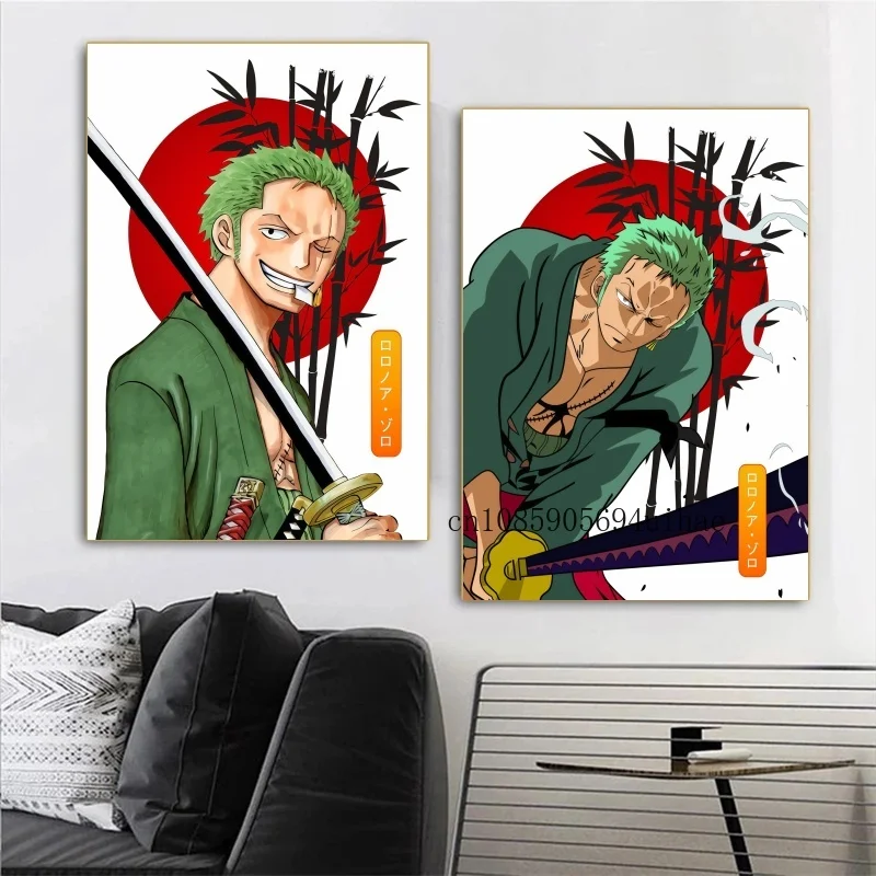 

Japan Anime One Piece Monkey D Luffy HD Picture Canvas Painting Bar Home Poster Wall Art Aesthetic Decoration Wall Painting Gift