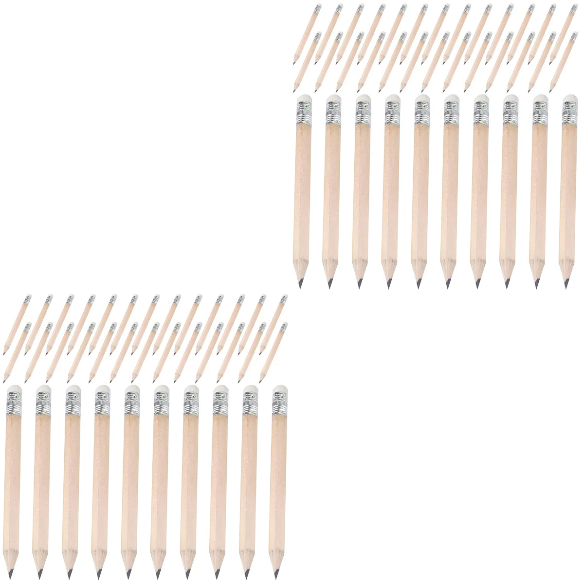 

Set of 2 Shorts Writing Instrument Pencil Toddler Drafting Fat Pencils 1000X072X072CM Basswood Kids