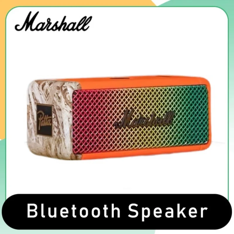 New Marshall EMBERTON II PATTA Wireless Bluetooth Speaker IPX7 Waterproof Outdoor Portable High Quality Stereo Bass Speaker