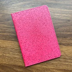 New Lavender Women Passport Cover Elegant Cute Case Passport Holder Travel Protector Paspoort Cover Funda Pasaporte