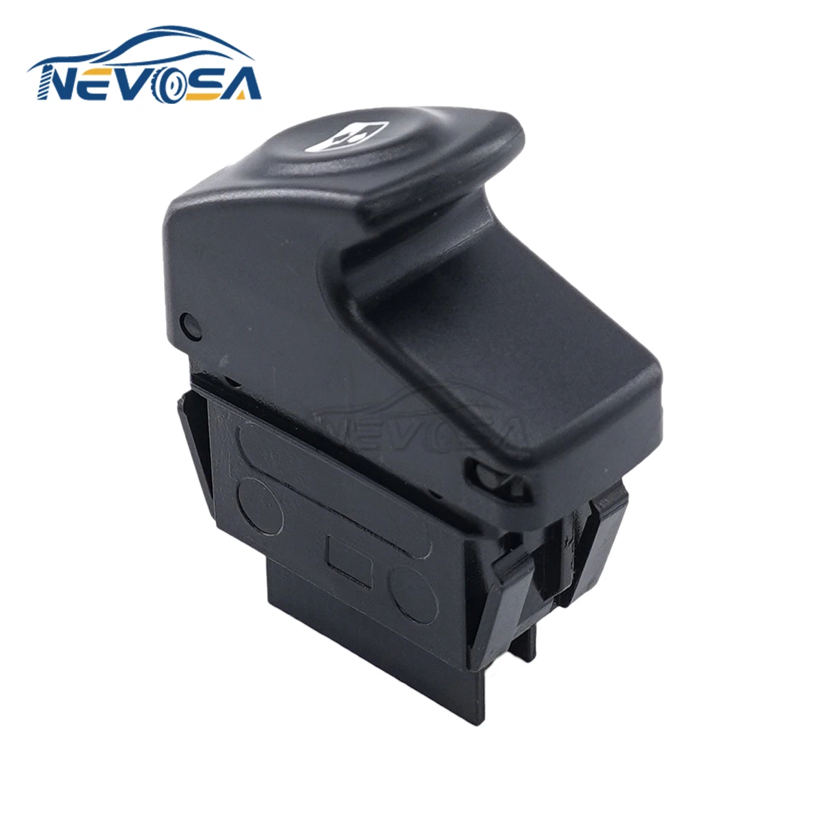 

NEVOSA 7700838100 For Renault Kangoo Megane Clio Passenger Car Power Window Switch Lifter Regulator Console Button 5Pins Orange