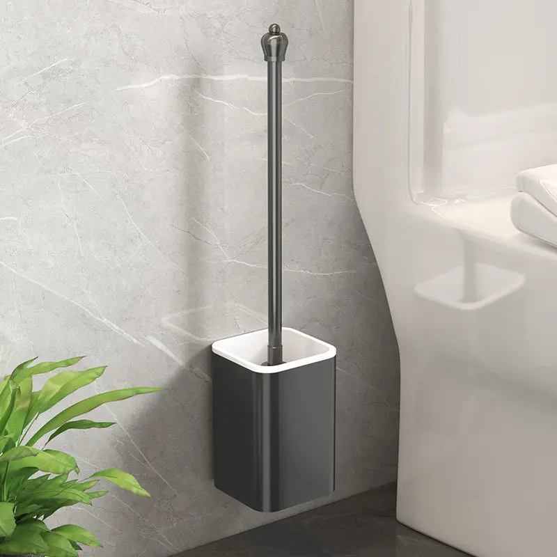 

Toilet toilet brush bathroom free punching household no dead ends