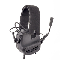 ARM NEXT F10 Tactical Earmuffs with Mic Electronic Hearing Protection Active Noise Cancelling and Sound Amplification