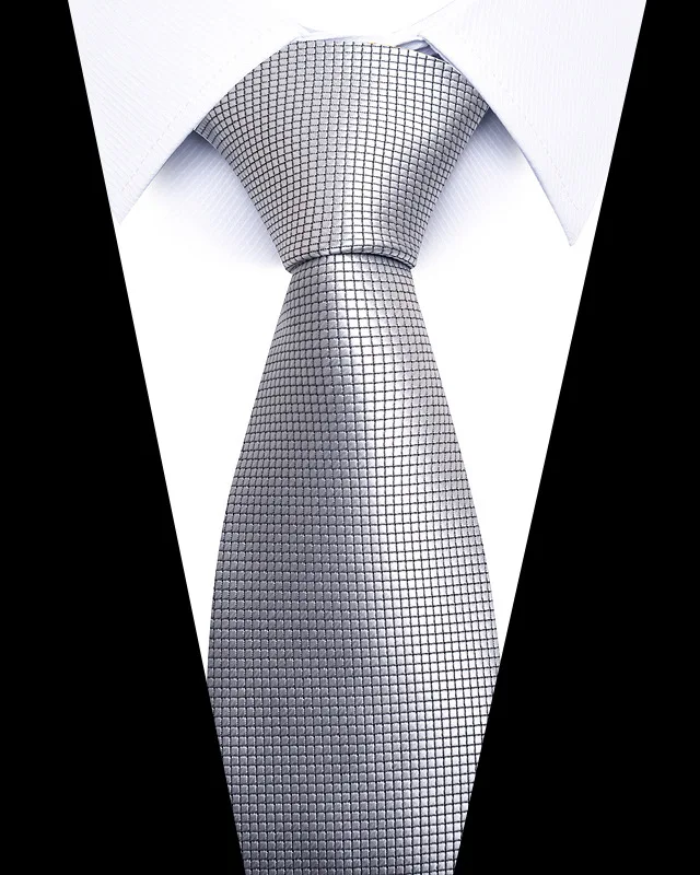 Hochwertige Hochzeitskrawatten für Männer, modisch, neuer Stil, blauer Streifendruck, Krawatten, tägliches Büro, Bekleidung, Accessoires, Geschenk für Männer – Detail 9