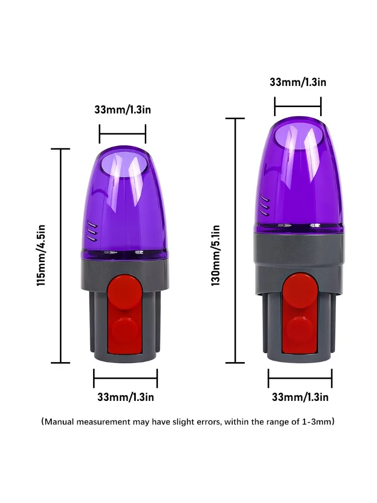 Vakuum Saugkopf Adapter Für Dyson V8 V10 V11 V15 G5 /V10slim V12slim Staubsauger Hause Kompression Lagerung Tasche düse Pumpe