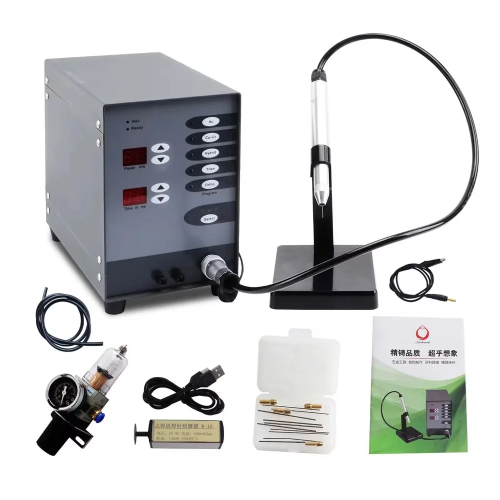 

110V Dental Stainless Steel Spot Welding Machine Automatic Numerical Control Touch Pulse Argon Arc Welder for Soldering Jewelry