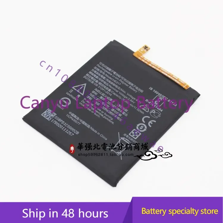 

For HE317 3000mAh Battery For Nokia 6 nokia6 N6 TA-1000 TA-1003 TA-1021 TA-1025 TA-1033 TA-1039 HE 317 Batteries Bateria