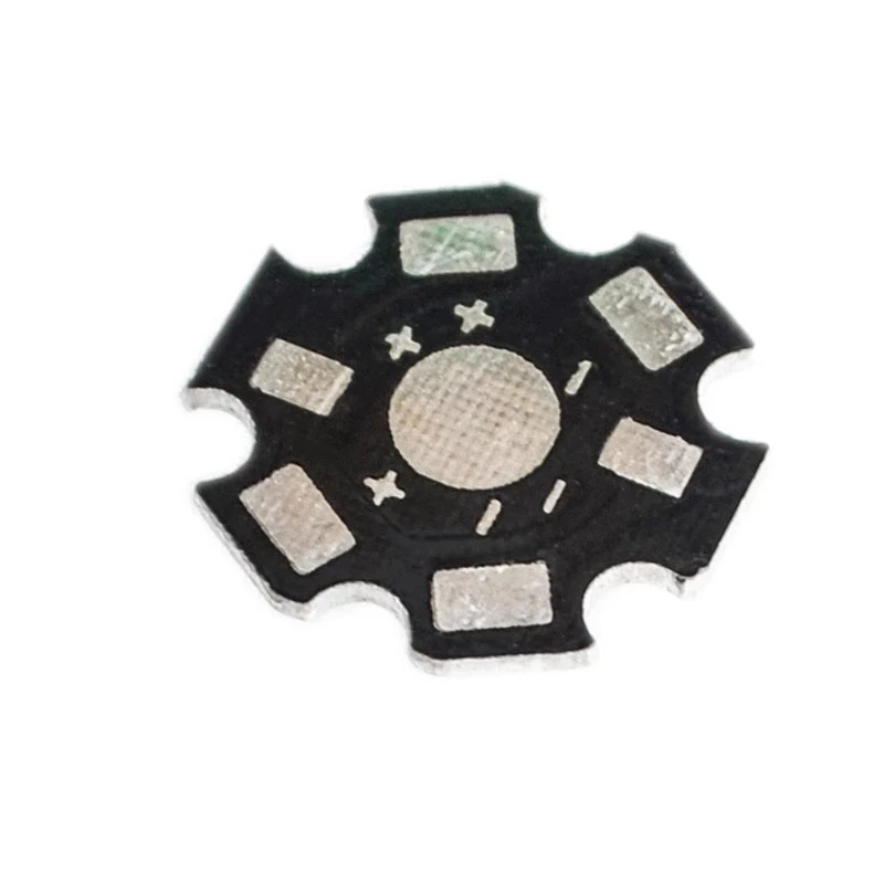 10 SZTUK PŁYTKA CHŁODZĄCA LED ŚLIWA 1W/3W/5W / PODSTAWA ALUMINIOWA NOWA