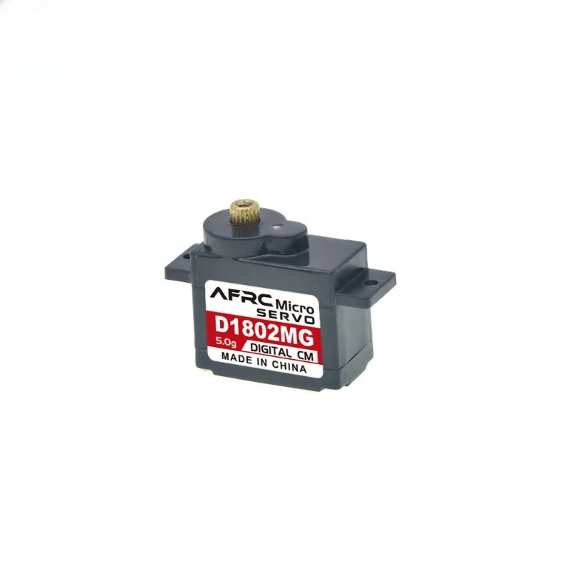 D1802 5g Bezrdzeniowy Silnik Plastikowy Cyfrowy Mikro Serwo 3.7-6V do Modelu RC Mikro Samolotu Helikoptera Robota Części DIY