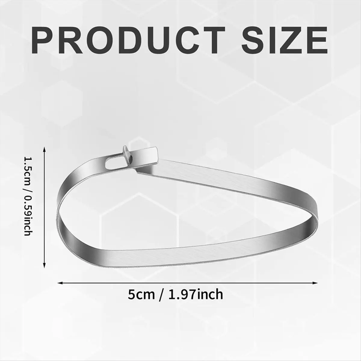 RANA 30 Uds. Clips de jinete de señal de bienes raíces, Clips de jinete de señal de acero inoxidable colgantes para postes colgantes, placa de casa abierta