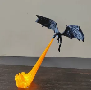 Dragon's Breath Lamp Ornament Night Light Room Atmosphere Decoration Desktop Decoration Crafts Male