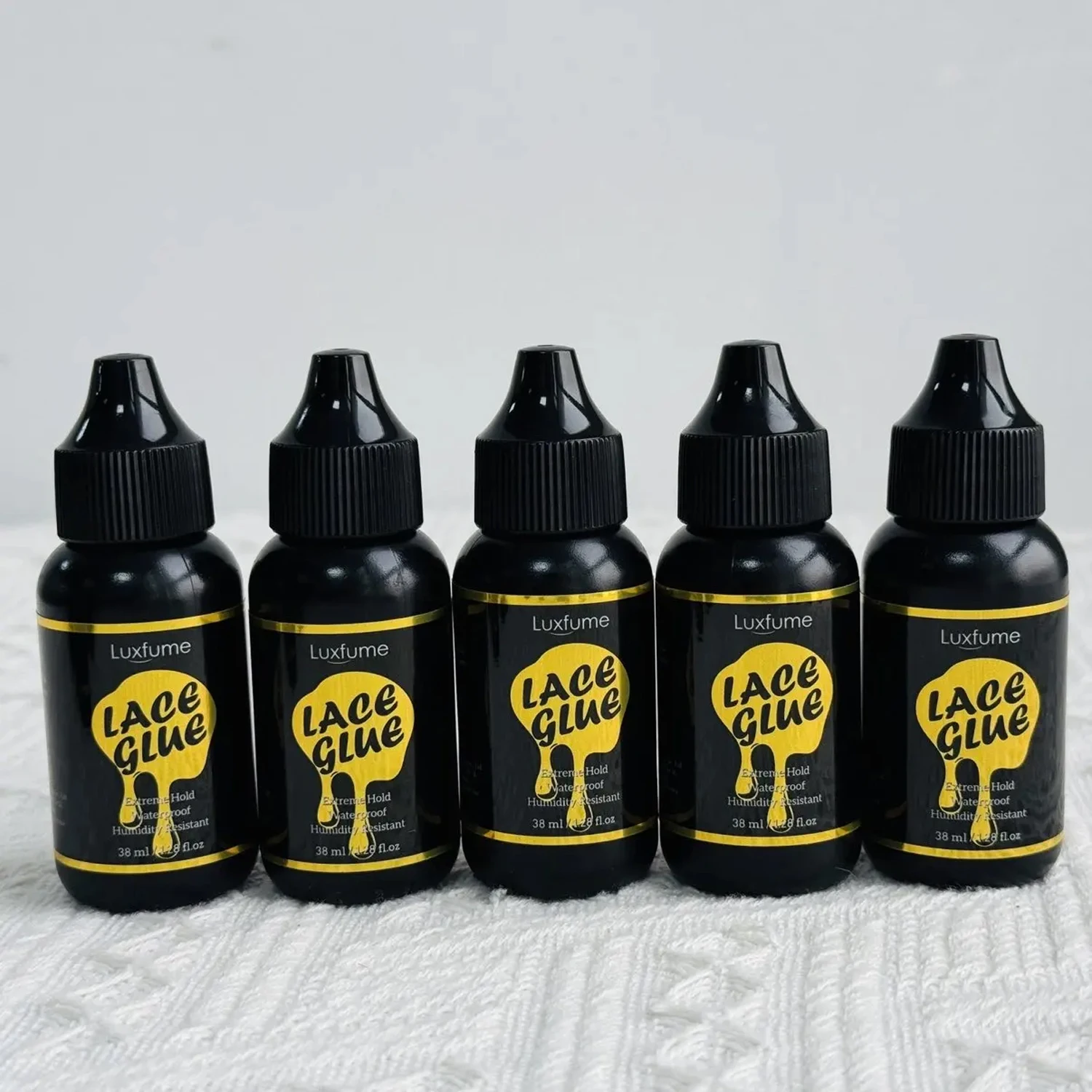 

10PCS Wig Glue Extra Hold Waterproof Lace Front Super Bonding Glue For Wig lace glue Hair Glue Hair Styling Tools lace glue