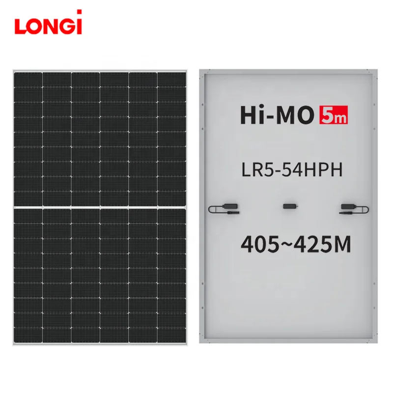 Tier 1 Longi Solar Panel LR5-54HPH 405W 410W 420W 425W Panneau Solaire Rotterdam Stock