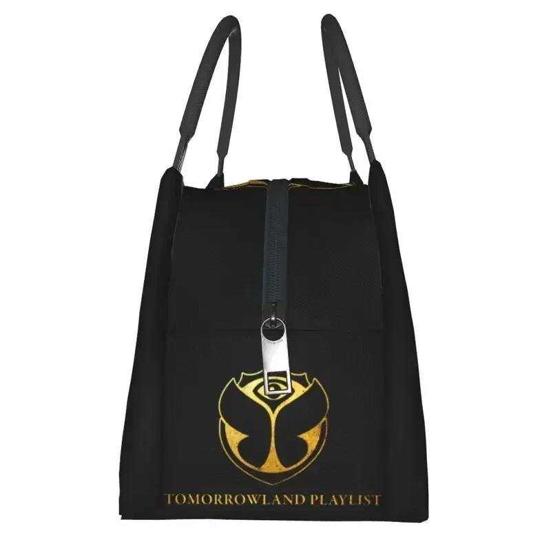 Tomorrowland Insulated Lunch Bag for Belgian Electronic Dance Music Festival Thermal Cooler Lunch Box Office Picnic Travel