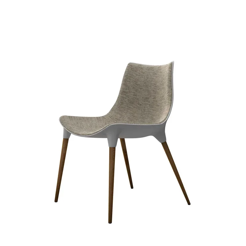 

Italian light luxury dining chair designer hotel cafe negotiation table Nordic modern