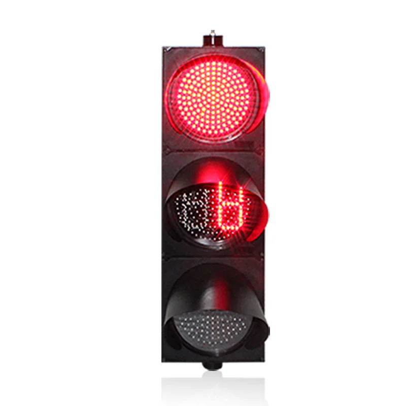 

High quality 300MM Red Green full ball traffic light With Red Green countdown timer