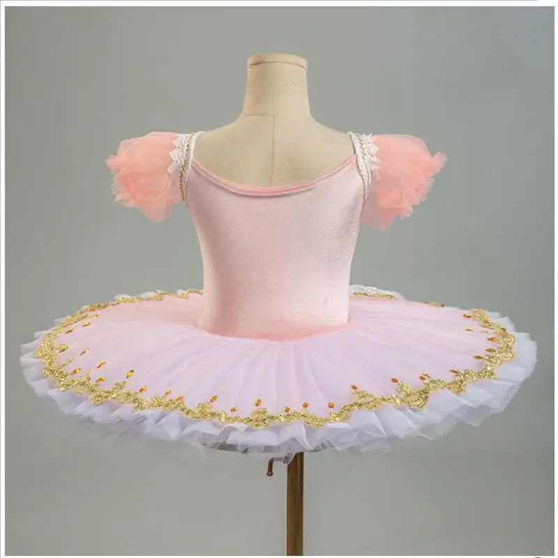 Tutu di balletto vestito da balletto professionale per ragazze adulto rosa blu Performance Dancing Clothes Ballerina Ballet Dress Girl Women