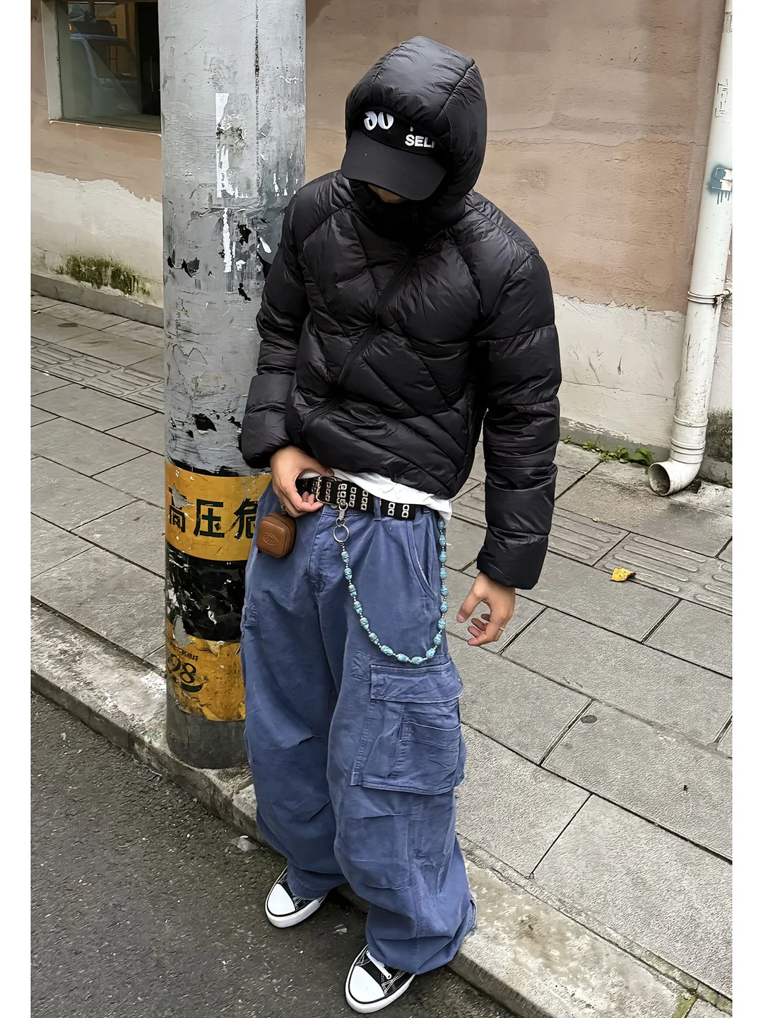 

Мужская легкая короткая пуховая куртка с капюшоном, приталенного кроя, для активного отдыха, в американском уличном стиле, на молнии, с ребристым дизайном