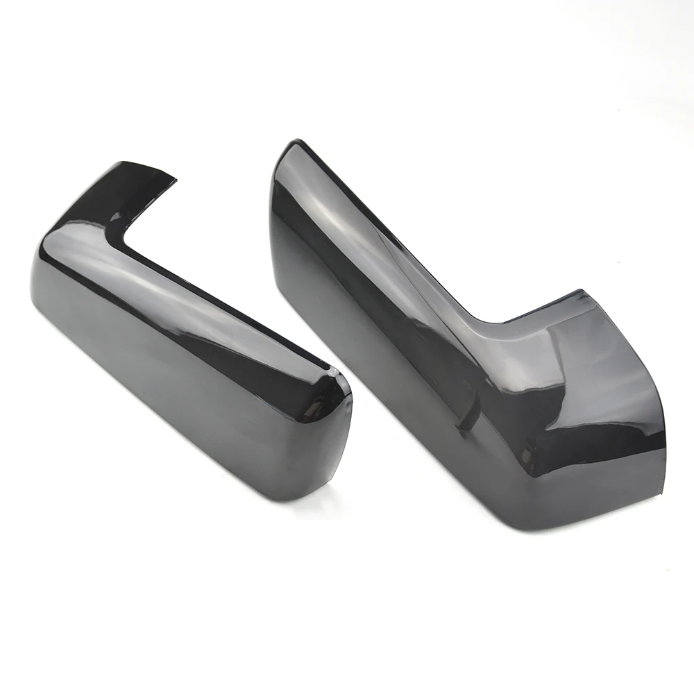 For Chevy Silverado 1500 & GMC Sierra 1500 2019 2020 2021 2022 2023 2024 Car Rearview Side Mirrors Cover Chrome/Glossy Black