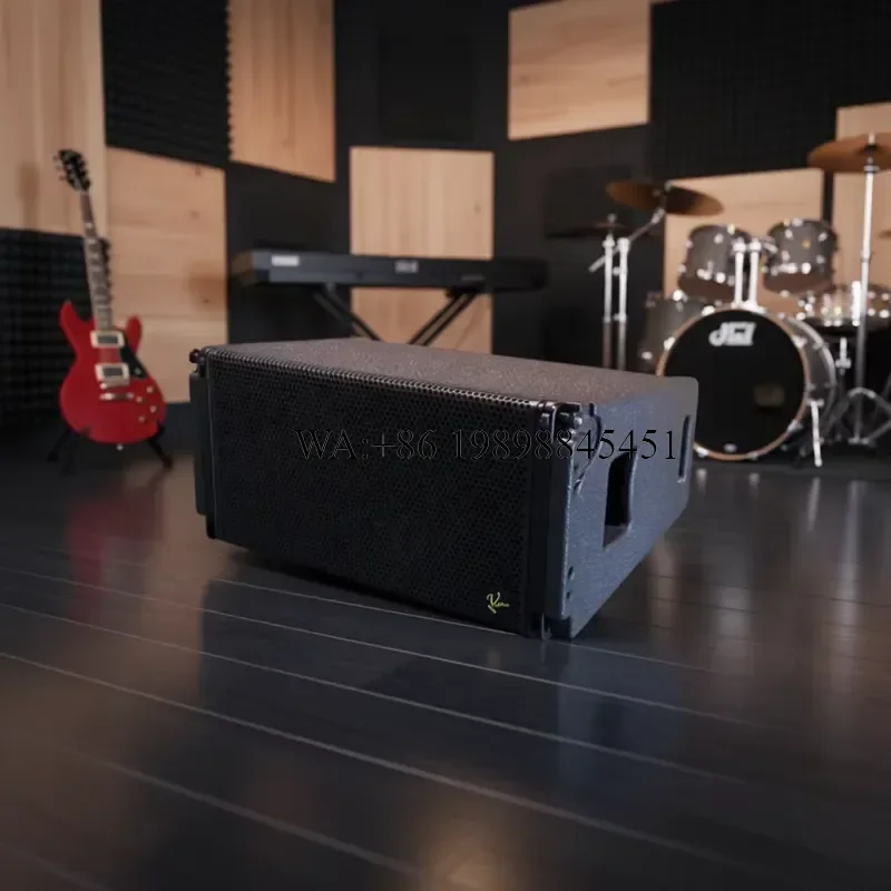 WMWMNU Vera20 Dual 10inch Professional Premium Quality 8ohm 2-Way Line Array Active Birch Plywood Speaker 580W 100H X 15V