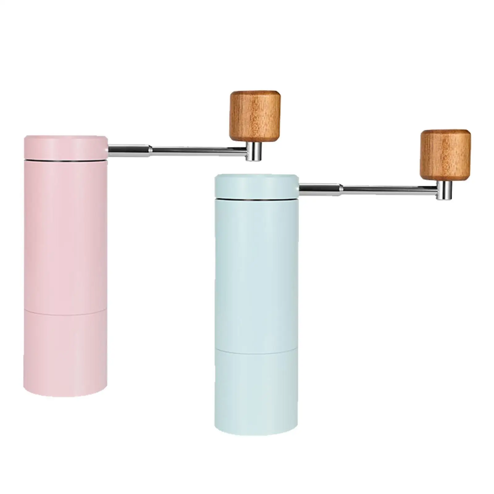 مطحنة القهوة اليدوية، مطحنة حبوب القهوة، محمولة، لدغ من الفولاذ المقاوم للصدأ، مطحنة كرنك يدوية، مطحنة يدوية للسفر إلى المنزل