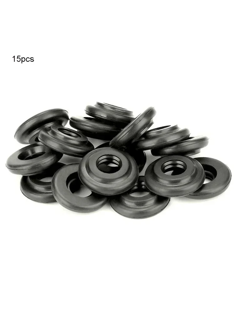 15 Pcs Engine Valve Cover Gaskets 11121437395 For E39 E46 E53 E60 Rubber Direct Replacement Gasket Screw Sealing Ring