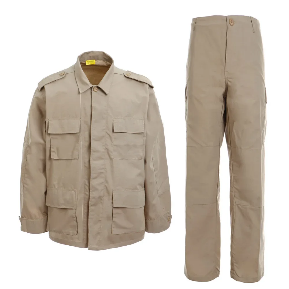 Kingtoms Factory Combat Suit para homens, camisa e calças, guarda de segurança de camuflagem, uniformes táticos, estilo BDU, TC 65, 35