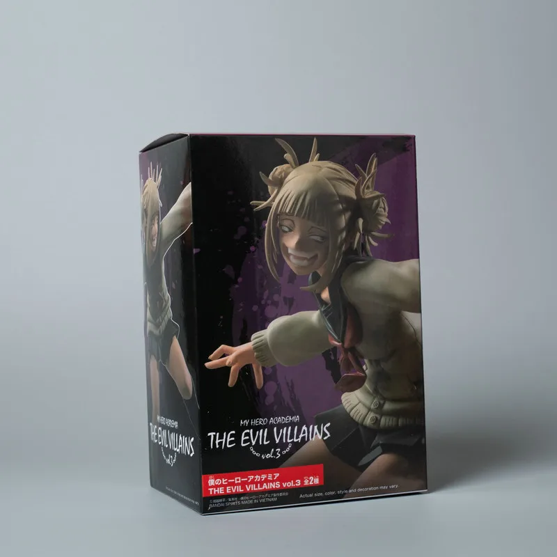 Figura de acción de My Hero Academia, Dabi Cross my body, Himiko Toga Boss Nine, modelo de colección, juguetes de muñeca, 14cm