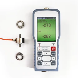 Digital Force Gauge Push Pull Gauge Dynamometer with External Load Cell Sensor, Peak/Track Mode