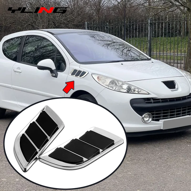 

Car Auto Tuning Hood Scoop Air Intake Cover For Prado 150 120 For Kia Rio 4 For Honda Fit For Hyundai Creta For BMW F30 For Peug