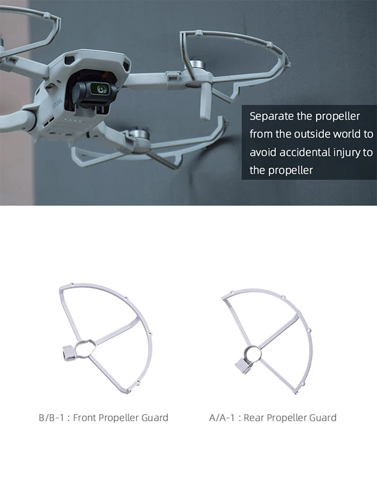 Bumper Protective Spare Parts Kit Propeller Guard for DJI Mini SE/Mini 2/Mavic Mini Drone Blade Anti-collision