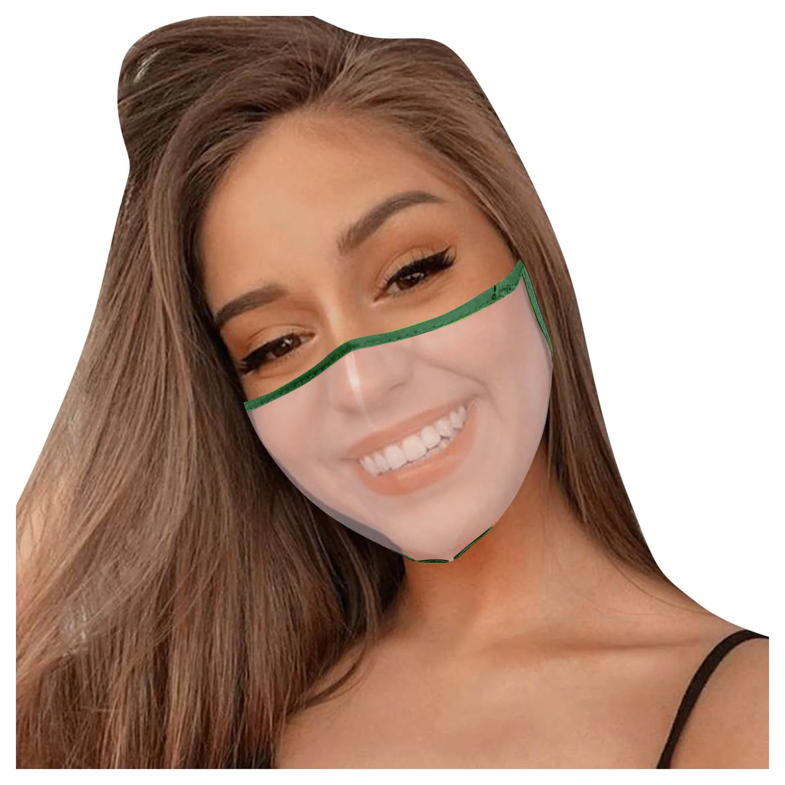 Adult Transparent And Visible Matte Fashion Mask Neutral Sexy Three-Dimensional Breathable маска Long-Wearing Comfortable Mask