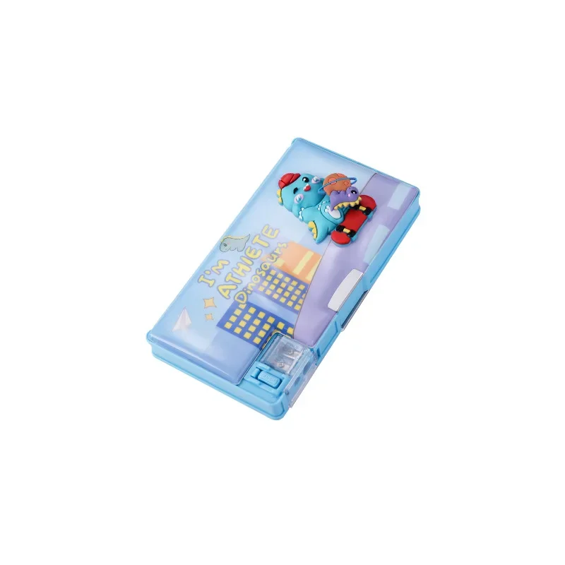 Large Capacity Pencil Case Multi-Functional Pencil Box Astronaut/Animal Design Stationery Storage Box Stationery Organizer