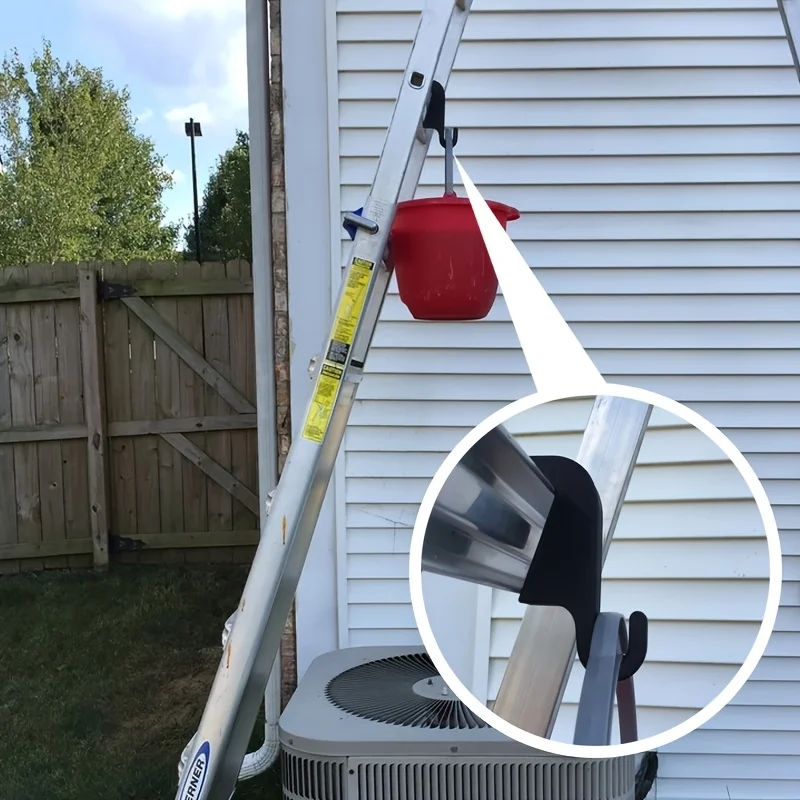 Heavy Duty Ladder Hook, Practical Hanger for Wall Cleaning & Workbench Use