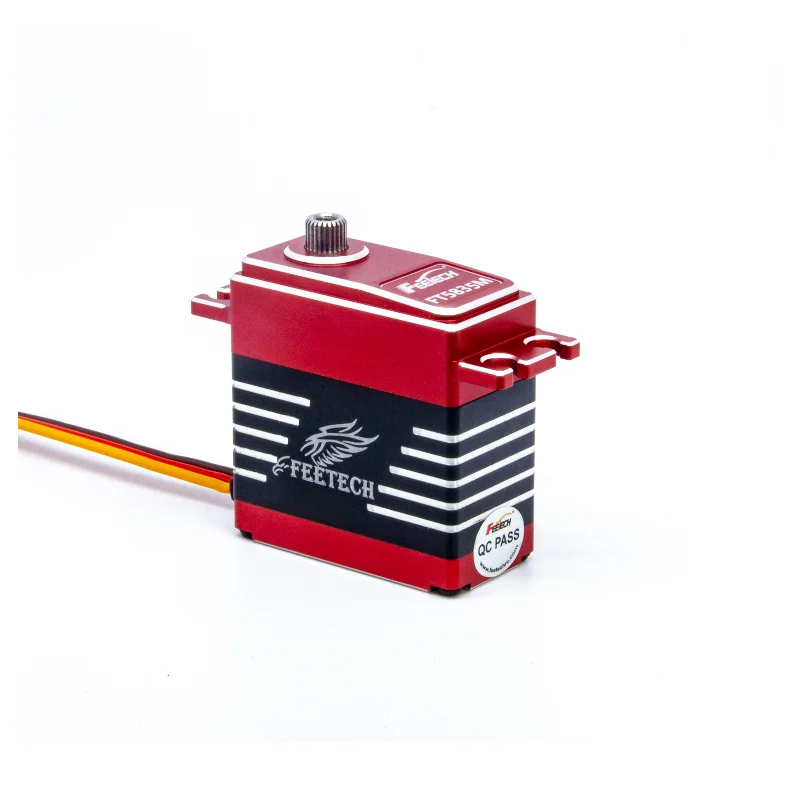 35kg High Torque Core Motor Servo Metal Gear Digitale Aluminium Case Steel Gear Servo voor Robotic DIY RC Auto/RC Buggiy Truck 1/5