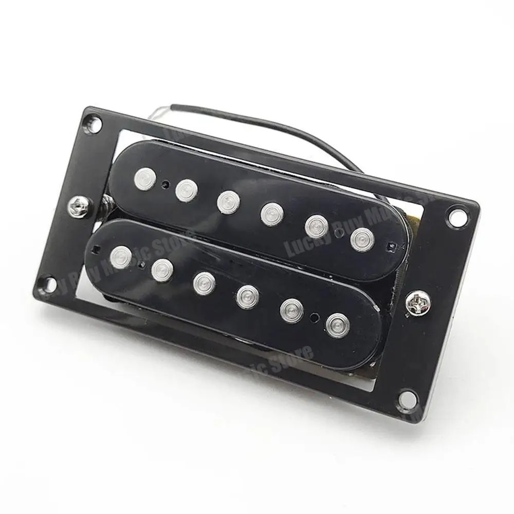 

6Set Guitar Pickup Humbucker Neck Bridge Set Black Double Coil Pickups for Electric Guitar Parts Accessories