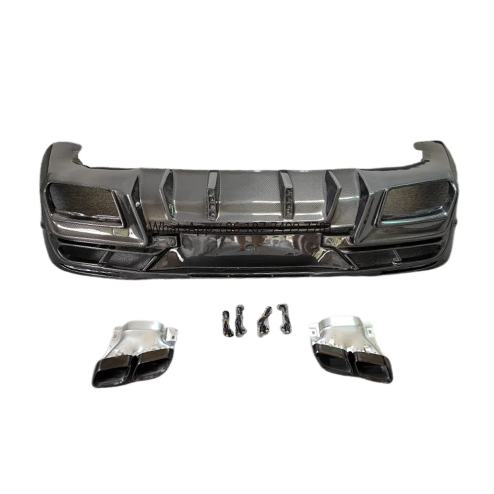 

High Quality Genuine Carbon Fiber LD Style Rear Diffuser Body Kit for . C167 GLE Coupe Body Kit
